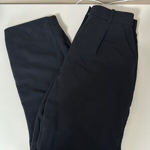 Abercrombie & Fitch Curve Love Straight Leg Trousers